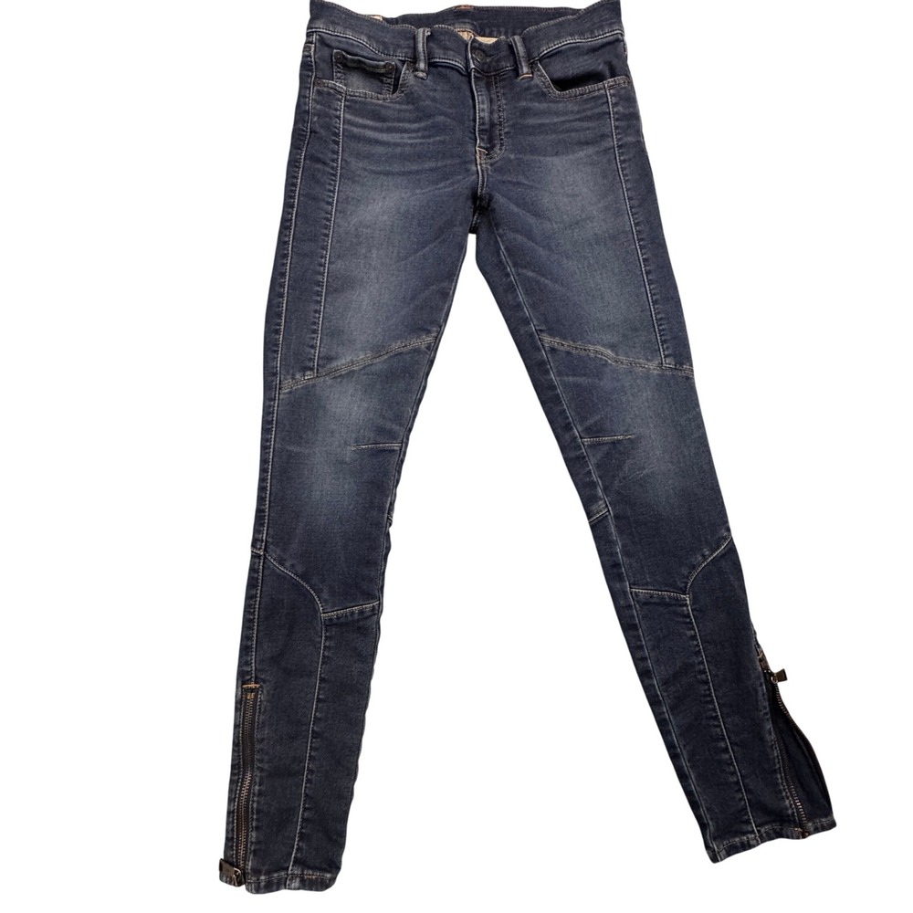 Polo Ralph Lauren‎ Womens Skinny Jeans Zipper Ankle Size 29 (W30in.xL28in)